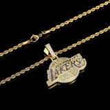 Bling Proud X NBA Los Angeles Lakers Pendant by Bling Proud | Urban Jewelry Online Store