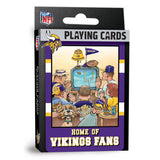 Minnesota Vikings Fan Deck Playing Cards - 54 Card Deck by MasterPieces Puzzle Company INC