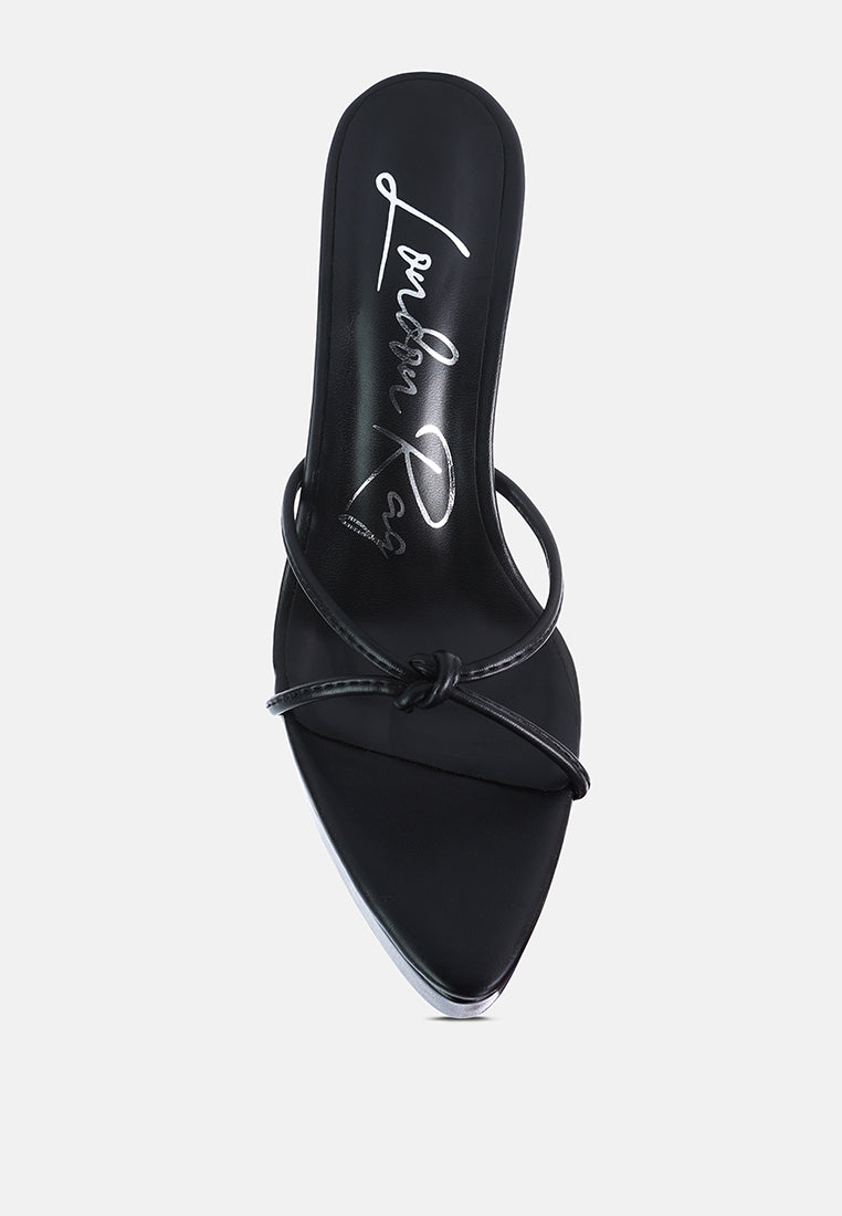 bondage high heel lace Up heels by London Rag