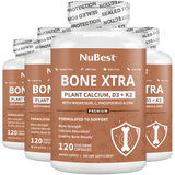 Bone Xtra, Plant-Based Formula for Teens & Adults, 120 Vegan Capsules by NuBest Nutrition®