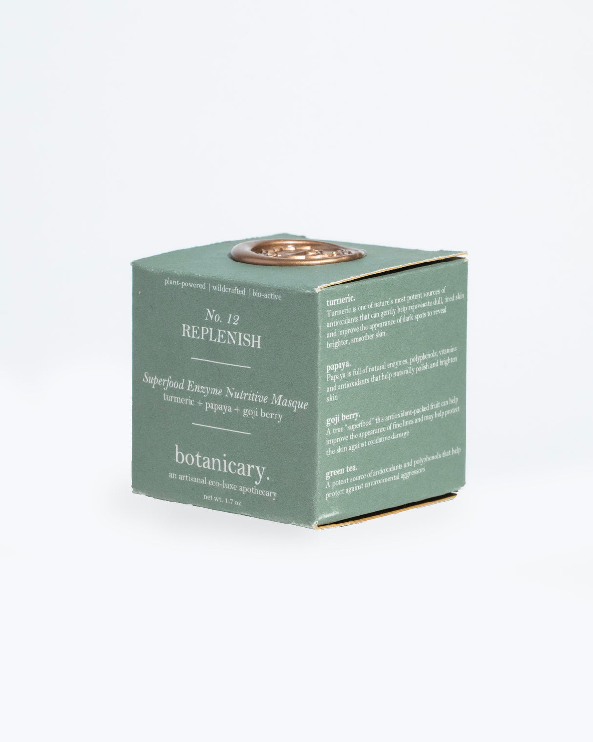 No. 12 REPLENISH - Superfood Enzyme Nutritive Masque by Botanicary Skincare