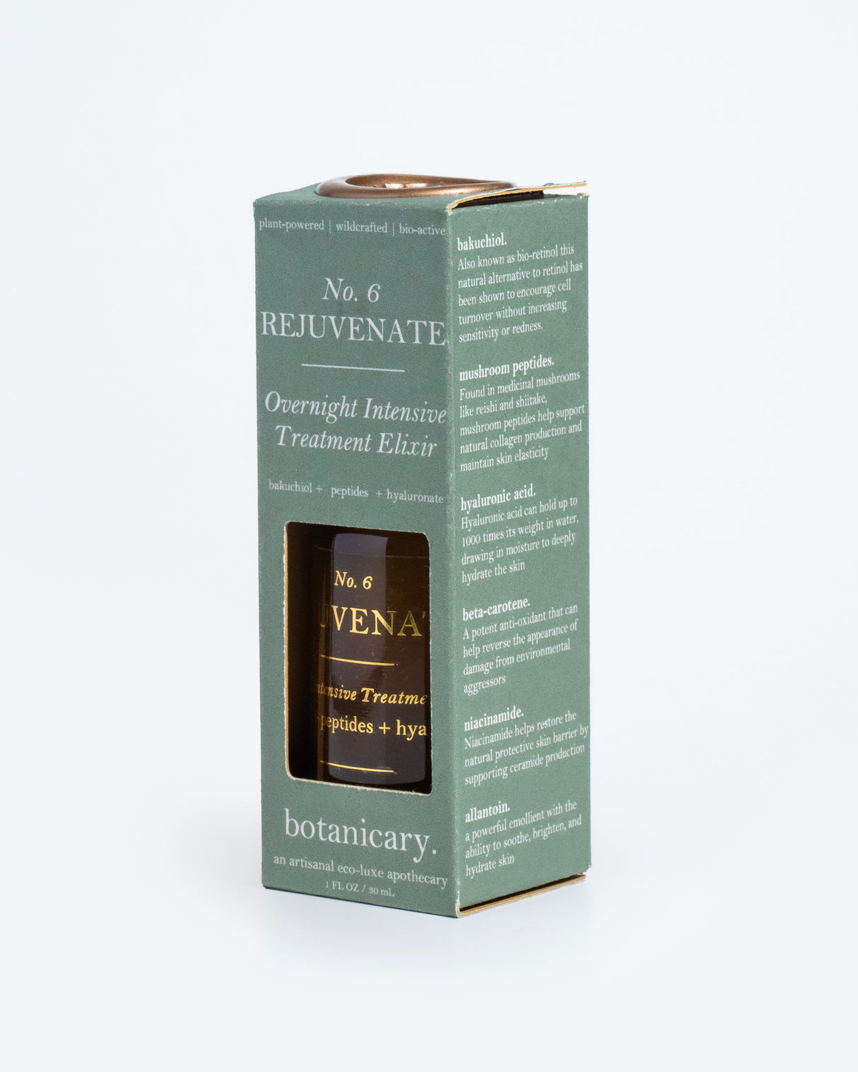 No. 6 REJUVENATE - Overnight Intensive Treatment Elixir by Botanicary Skincare