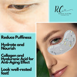 Bright Eyes Collagen And Hyaluronic Acid Under Eye Patches by Rosie Claire Cosmetics