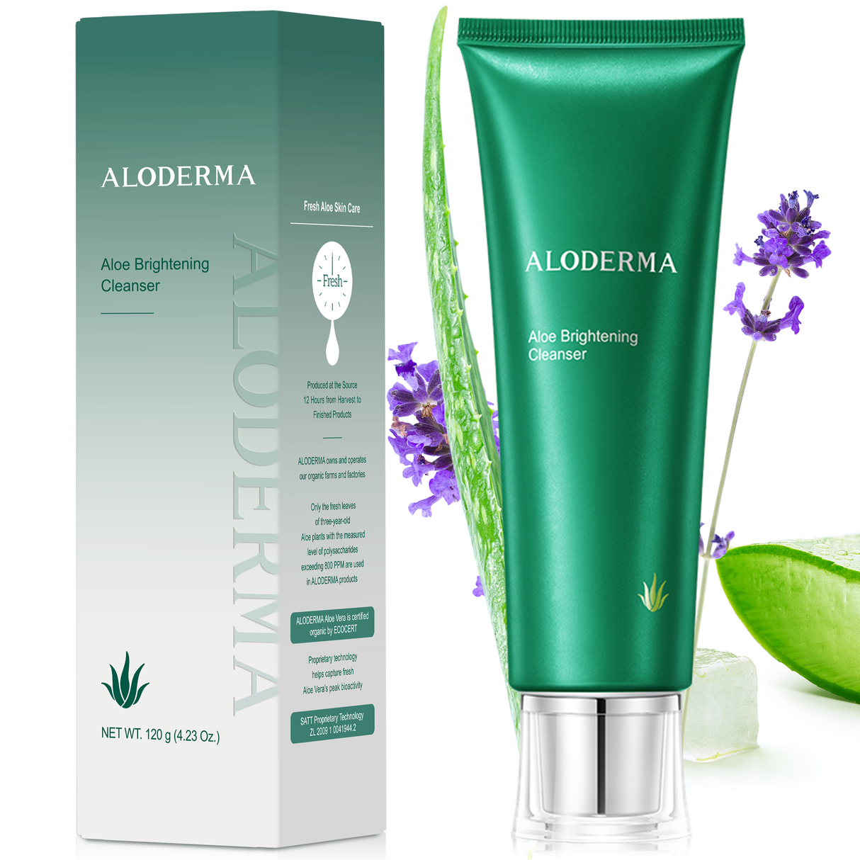 Essential Aloe Brightening Set by ALODERMA