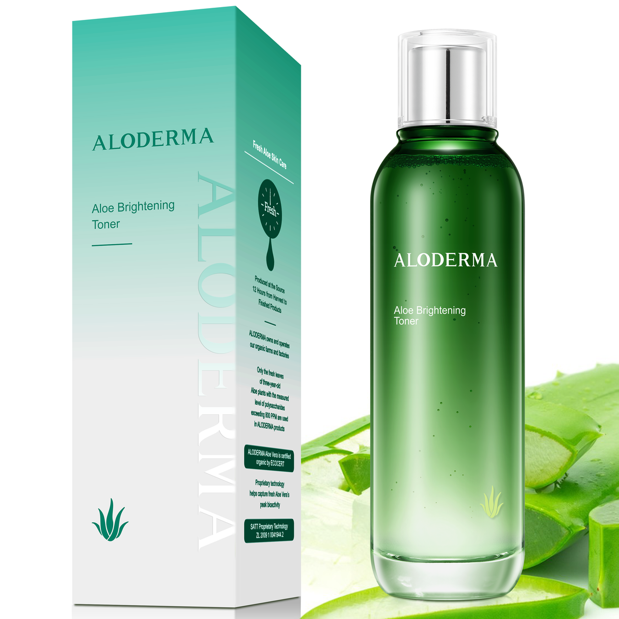 Aloe Brightening Toner by ALODERMA