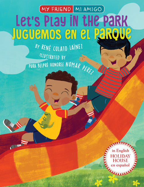 Let's Play in the Park / Juguemos En El Parque - Hardcover by Books by splitShops