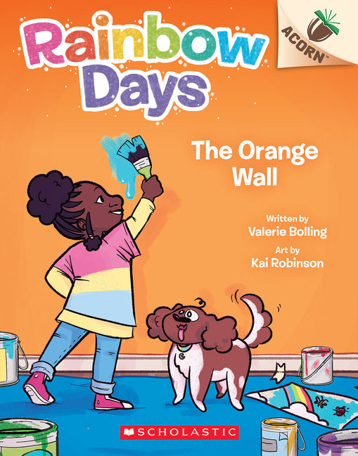 The Orange Wall: An Acorn Book (Rainbow Days #3) - Paperback by Books by splitShops