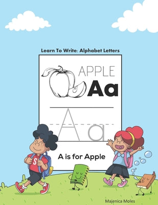 Learning To Write: Alphabet Letters - Paperback by Books by splitShops