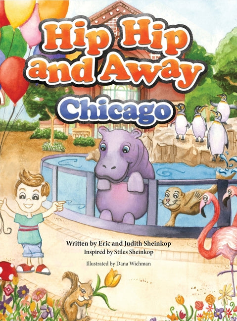 Hip Hip and Away Chicago - Hardcover by Books by splitShops