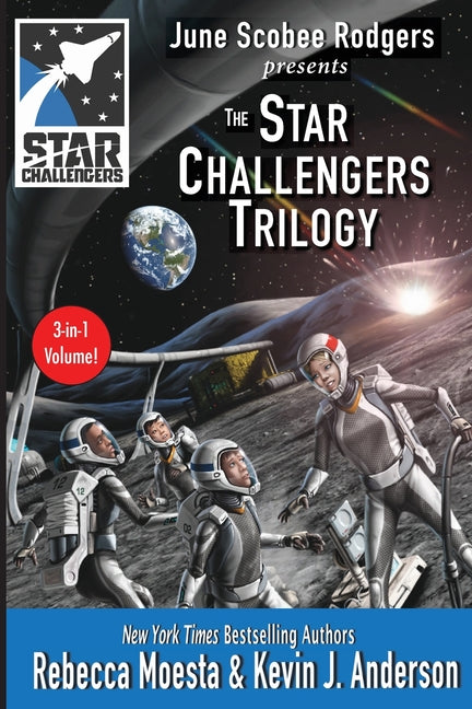 Star Challengers Trilogy: Moonbase Crisis, Space Station Crisis, Asteroid Crisis - Paperback by Books by splitShops