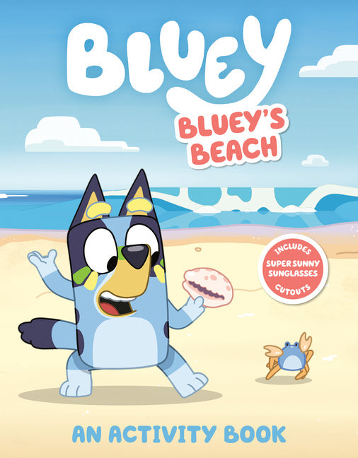 Bluey's Beach: An Activity Book - Paperback by Books by splitShops