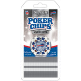 Buffalo Bills 20 Piece Poker Chips by MasterPieces Puzzle Company INC