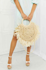 Straw Paradise Straw Handbag by Coco Charli