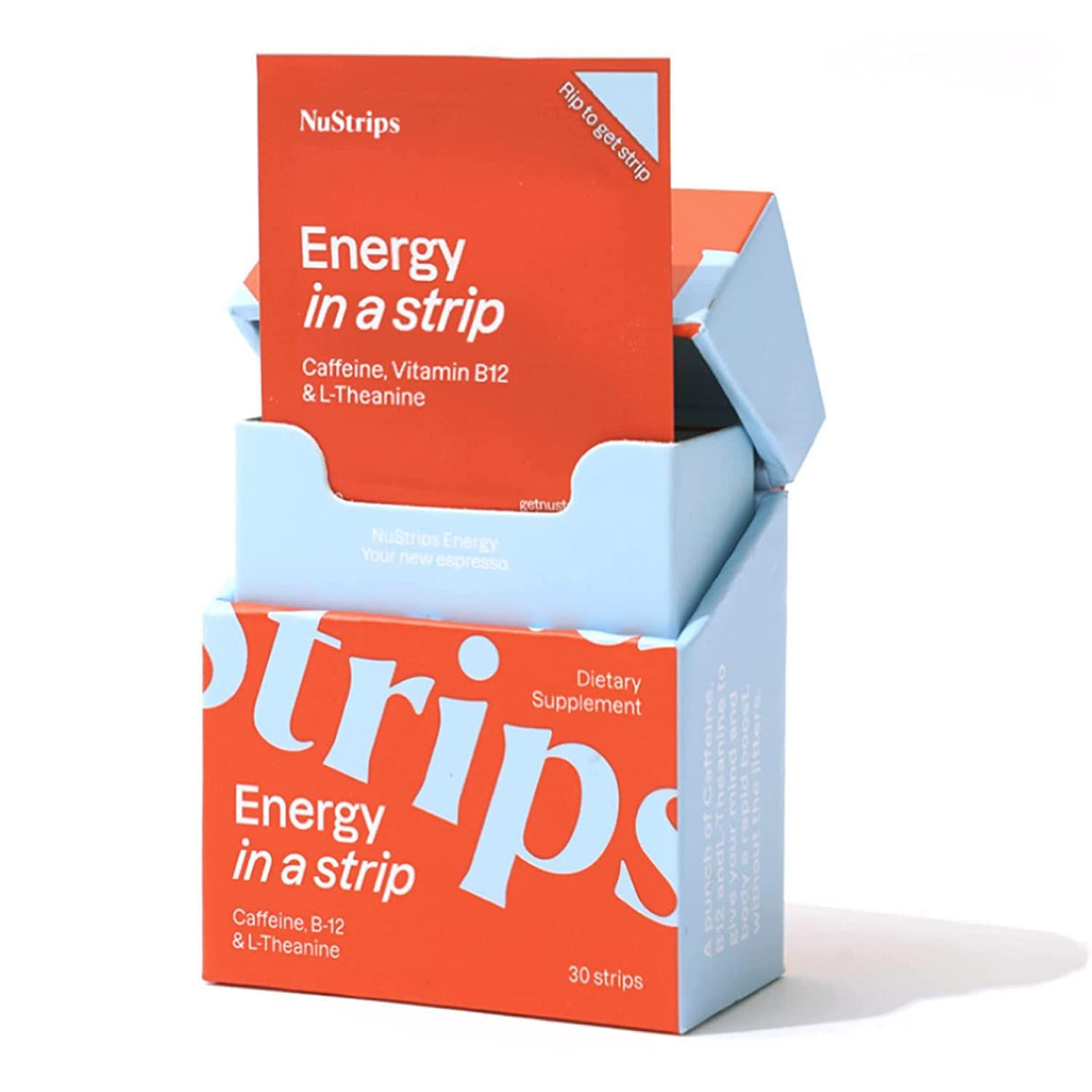 NuStrips - 'Energy' Dietary Supplement (30CT) by The Epicurean Trader