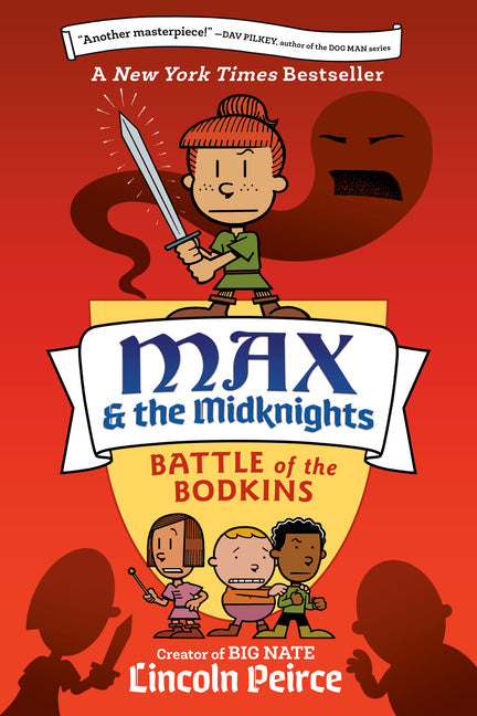 Max and the Midknights: Battle of the Bodkins - Paperback by Books by splitShops