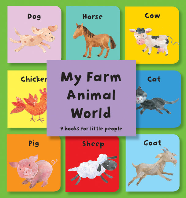 My Farm Animal World - Board Book by Books by splitShops