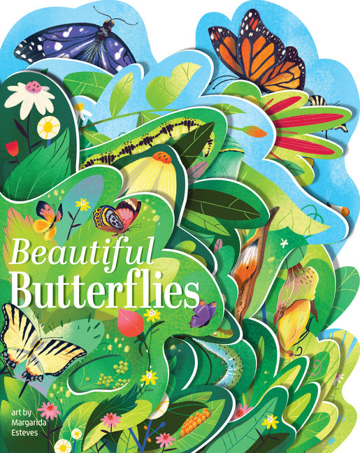 Beautiful Butterflies - Board Book by Books by splitShops