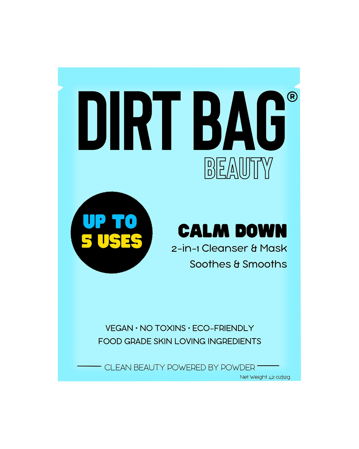 2-in-1 Vegan Cleanser & Mask by DIRT BAG® BEAUTY