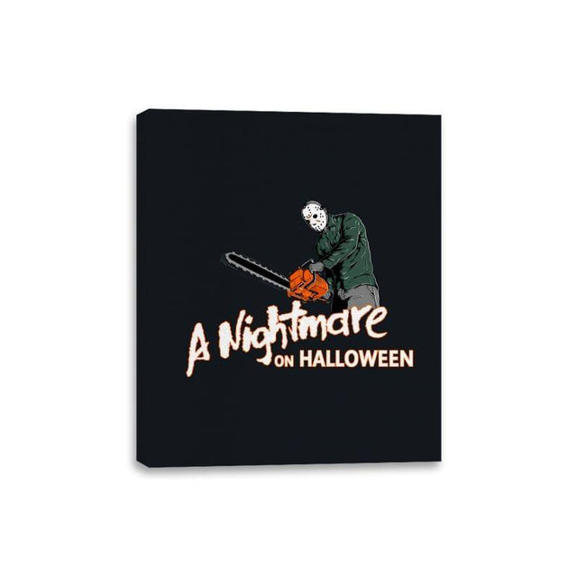 A Nightmare on Halloween - Anytime Design - Canvas Wraps by RIPT Apparel - Vysn