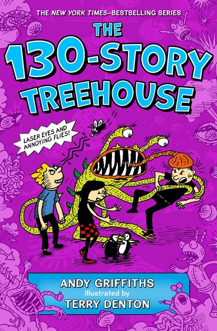 The 130-Story Treehouse: Laser Eyes and Annoying Flies - Paperback by Books by splitShops