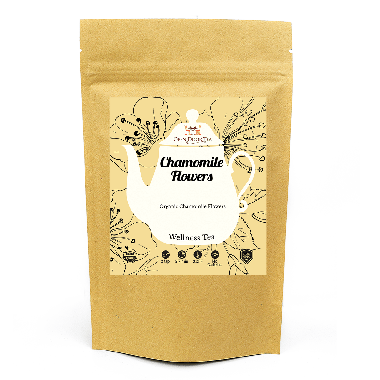 Chamomile Flowers by Open Door Tea CT