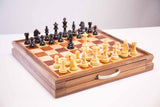 Championship Chess Pieces with Storage Board by Chess House