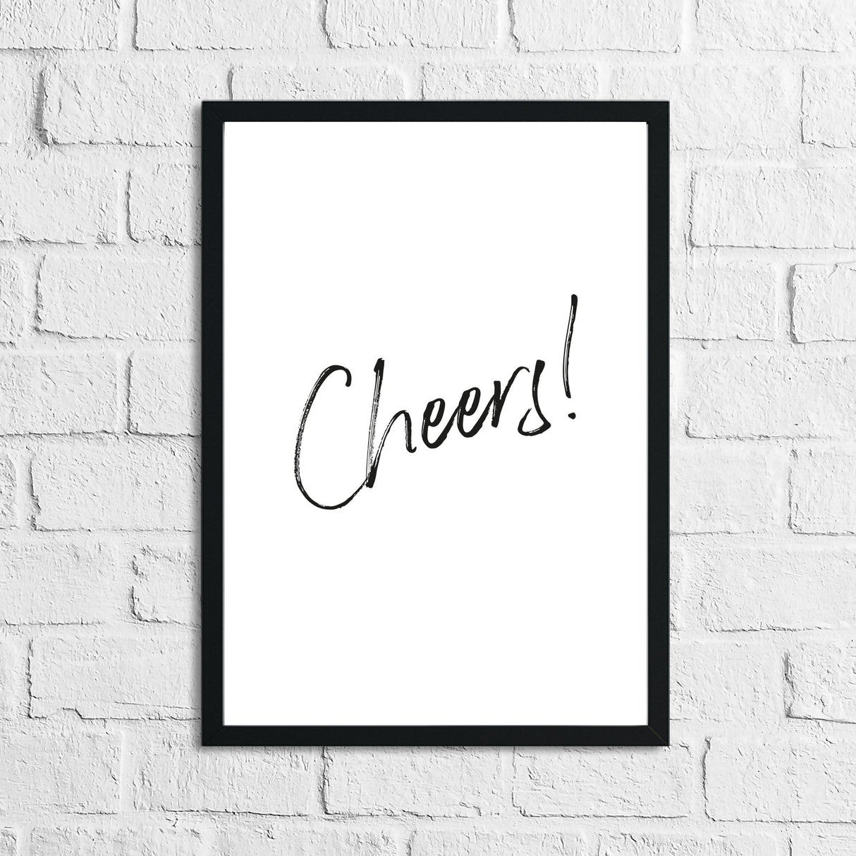 Cheers Drink Alcohol Wall Decor Print by WinsterCreations™ Official Store