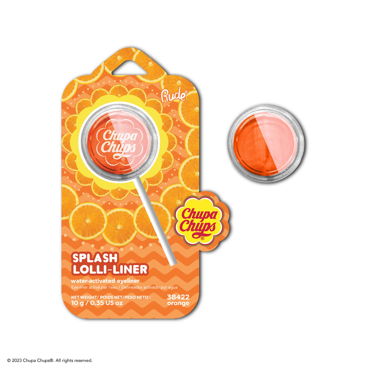 RUDE Chupa Chups Splash Lolli-Liner - Orange