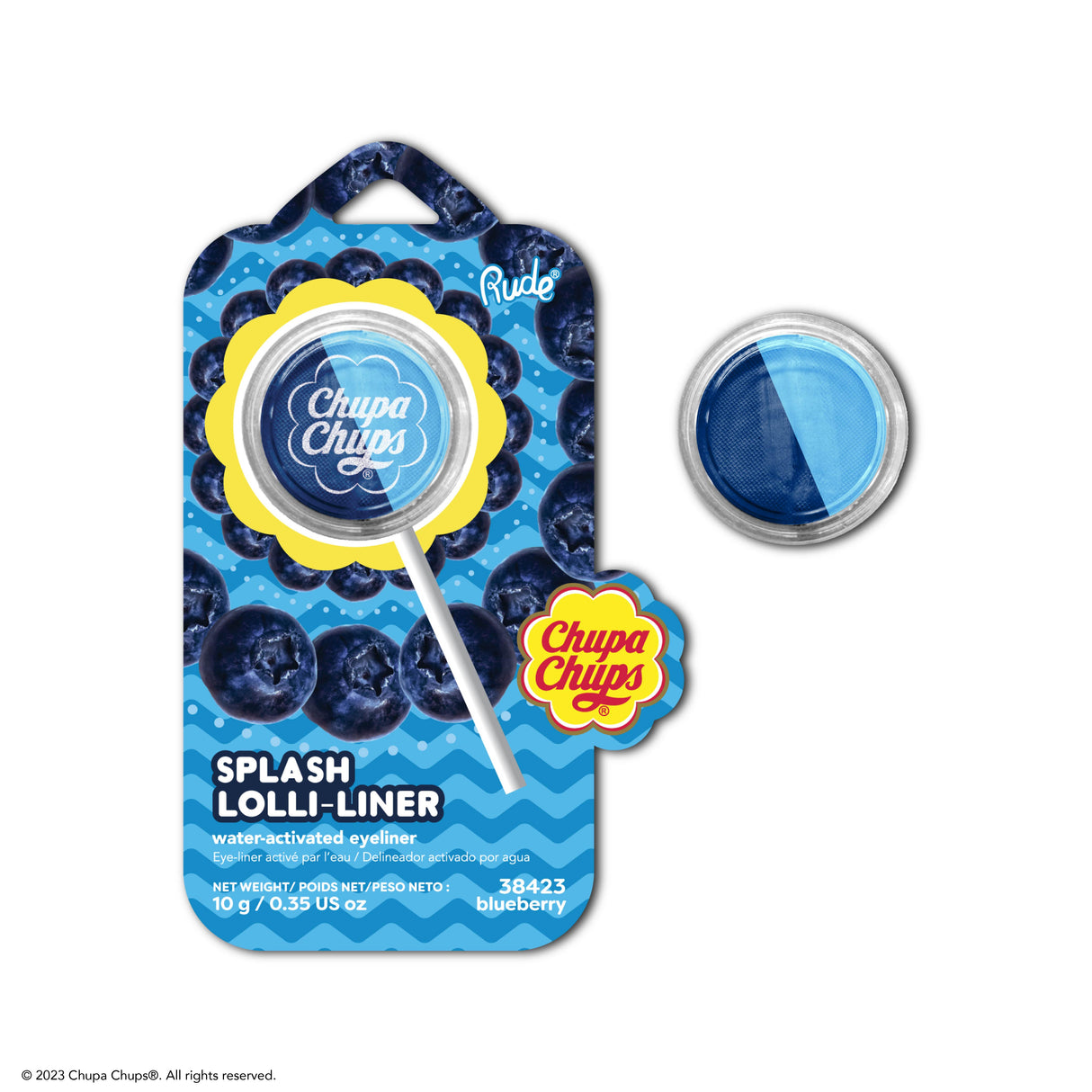 RUDE Chupa Chups Splash Lolli-Liner - Blueberry