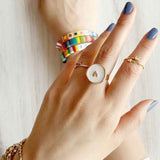 Astral Ring White by ClaudiaG Collection