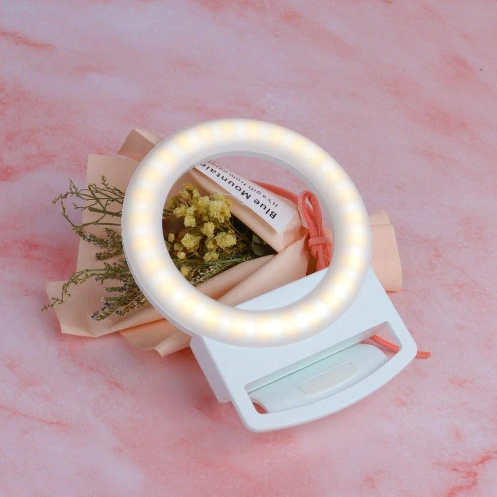 Clip-on Mini Phone Selfie Ring Light - Vysn