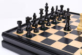 Club Chess Pieces with Storage Board by Chess House