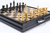 Club Chess Pieces with Storage Board by Chess House