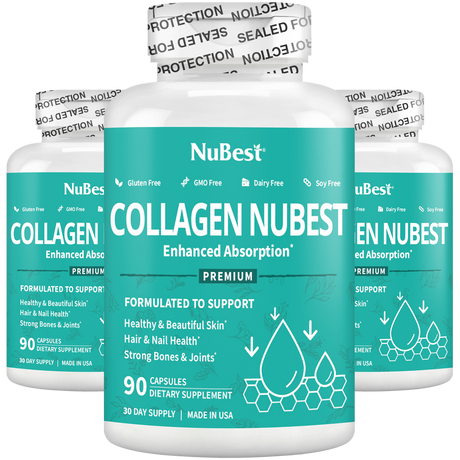 Collagen NuBest, Healthy Skin, Hair & Nails, 90 Capsules by NuBest Nutrition®