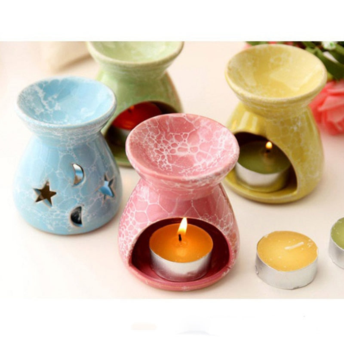 Colorful Essential Oil Burner by incenseocean