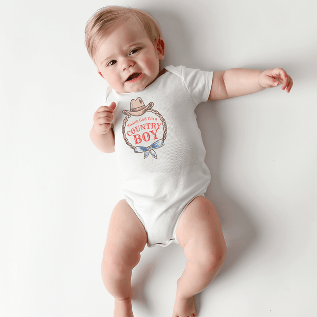Country Boy Onesie by Little Hometown