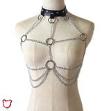 "MY" Choker Body Harness by The Cursed Closet