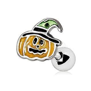 Halloween Pumpkin Cartilage Earring by Fashion Hut Jewelry - Vysn