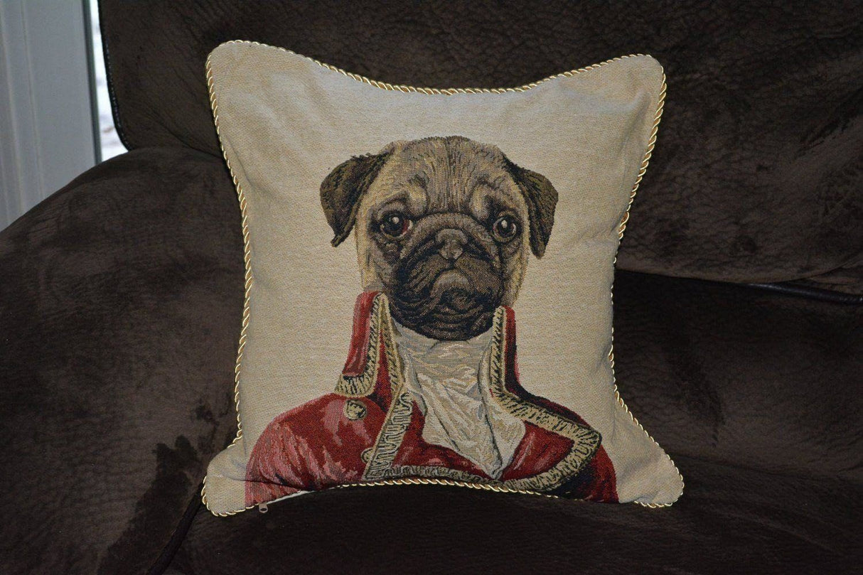 Tache Napoleon Bowaparte Vintage Throw Pillow Cushion Covers by DaDa Bedding Collection