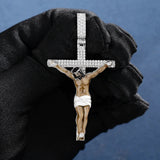 Custom Enamel Crucifix Pendant in 925 Sterling Silver by Bling Proud | Urban Jewelry Online Store