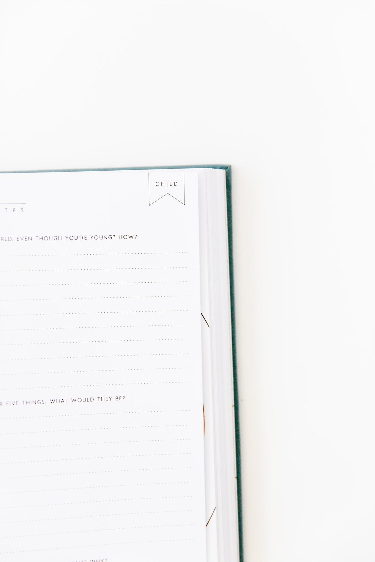 Our Parent + Child Connection Journal: Spark Creativity, Start Conversations (Mint) by Promptly Journals