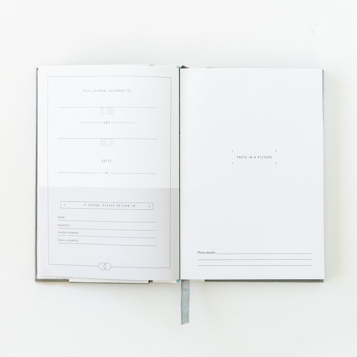 Our Connection Journal: 52 Weeks of Exploration for Two (Grey) by Promptly Journals