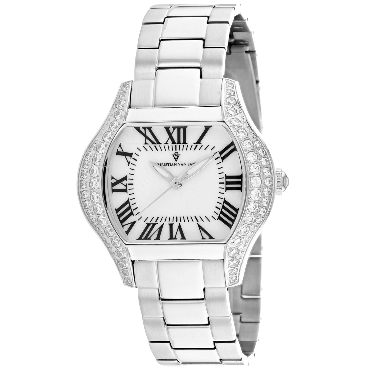 Christian Van Sant Women's Bianca White Dial Watch - CV1830 by Balec Group