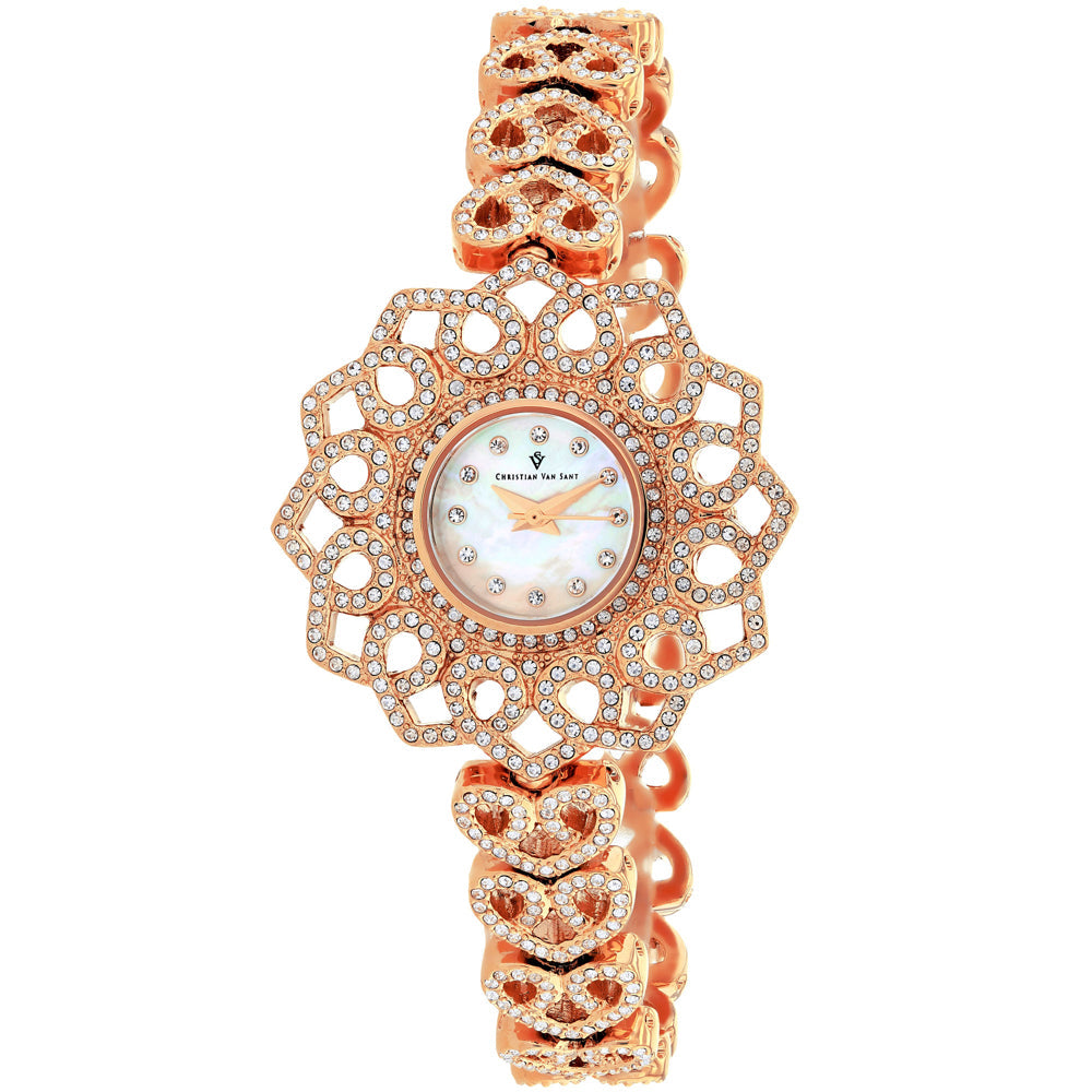 Christian Van Sant Women's Chantilly White MOP Dial Watch - CV4812 by Balec Group