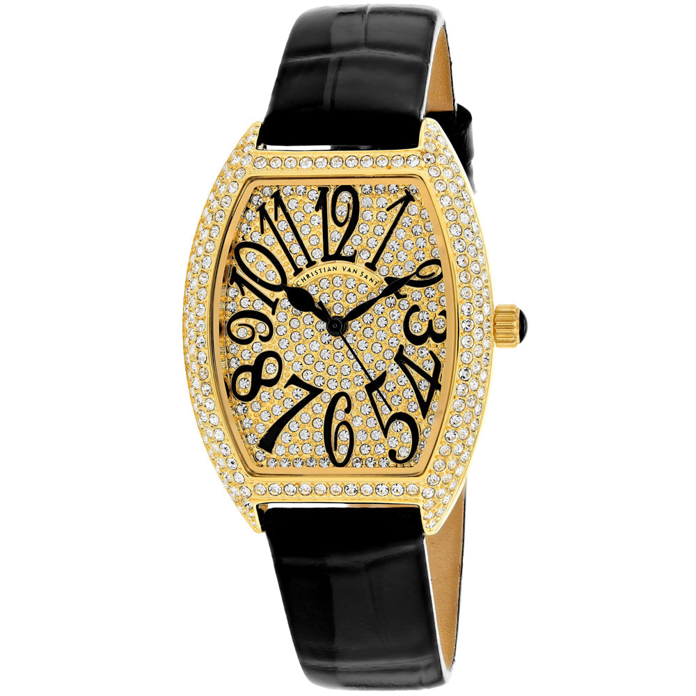 Christian Van Sant Women's Elegant Gold tone Dial Watch - CV4820 by Balec Group