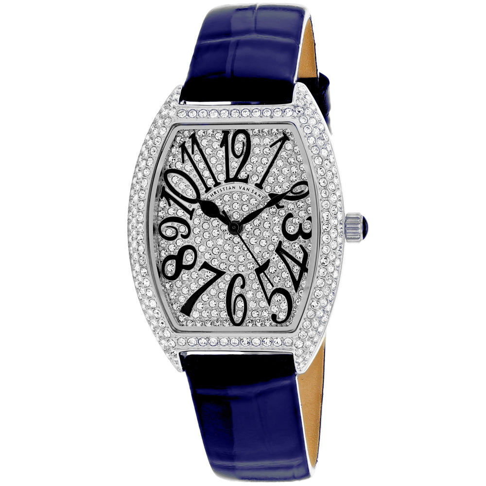 Christian Van Sant Women's Elegant Silver Dial Watch - CV4821 by Balec Group