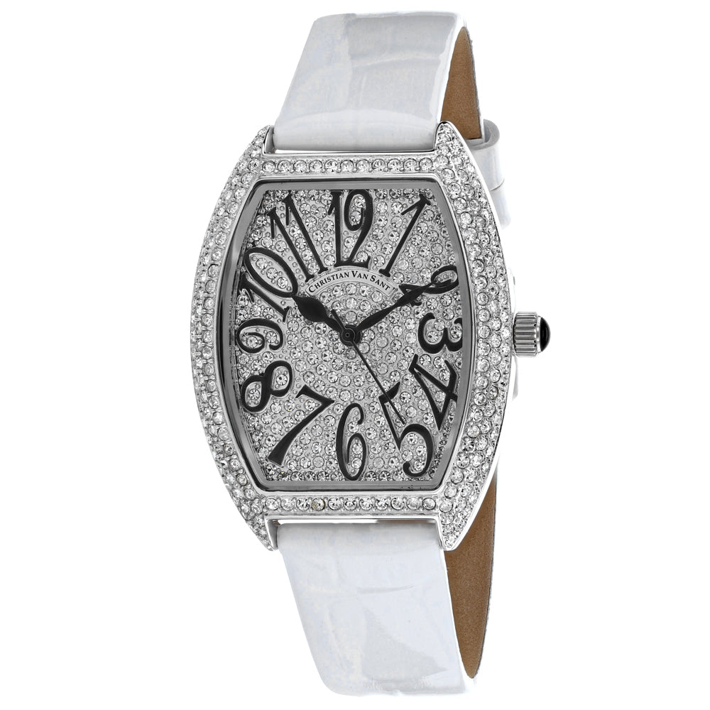 Christian Van Sant Women's Elegant White Dial Watch - CV4821W by Balec Group