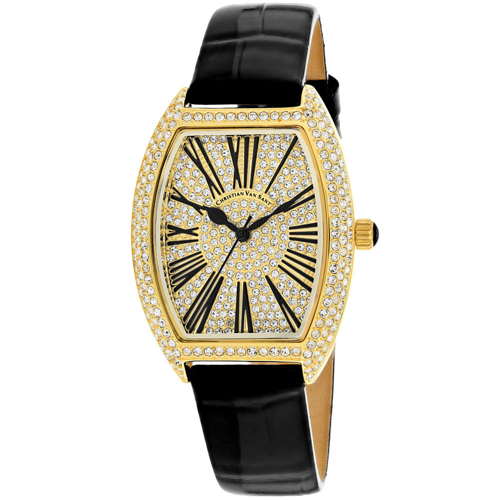 Christian Van Sant Women's Chic Gold Dial Watch - CV4842 by Balec Group