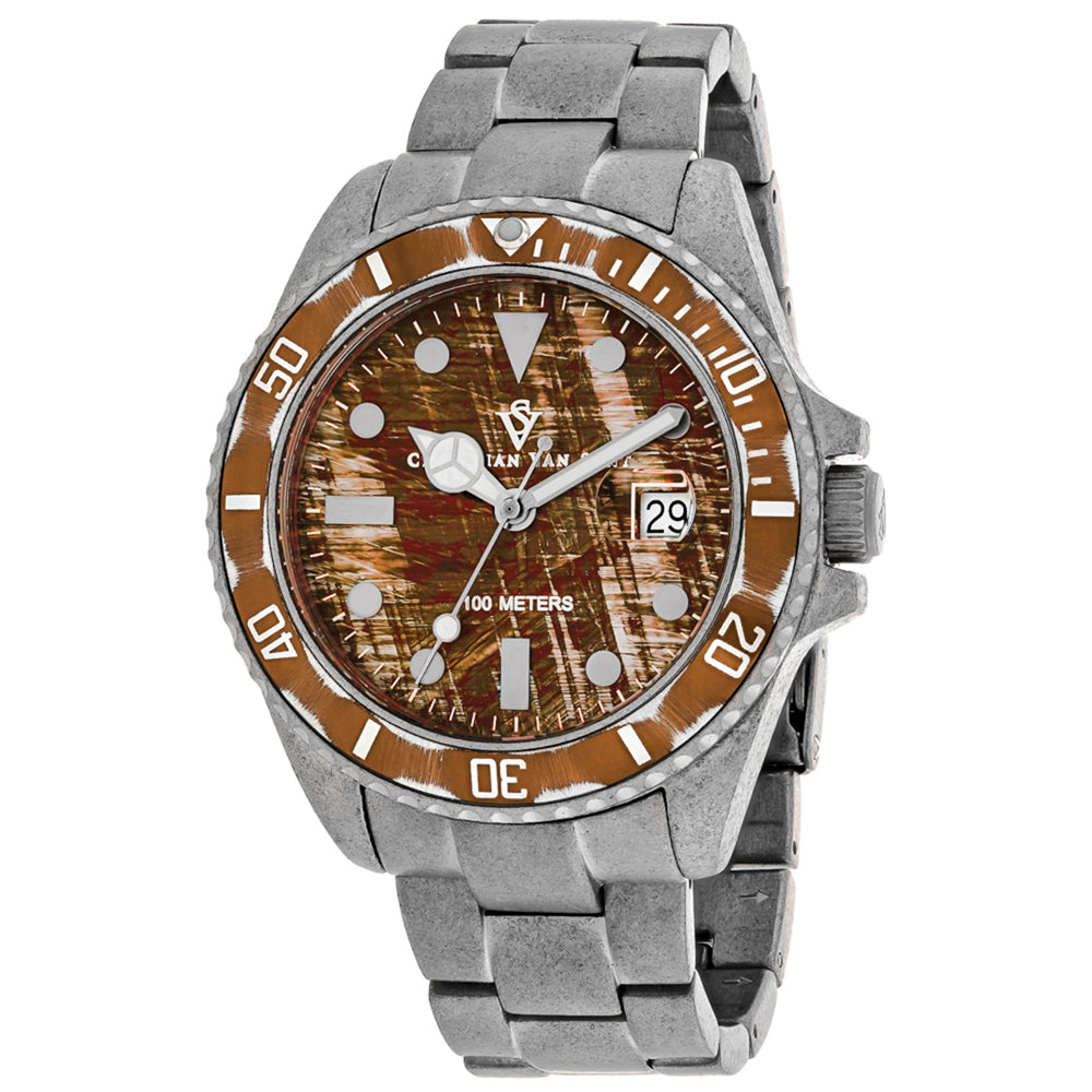 Christian Van Sant Men's Brown Dial Watch - CV5101 by Balec Group