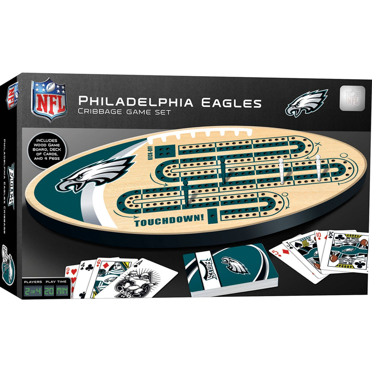 Philadelphia Eagles Cribbage by MasterPieces Puzzle Company INC